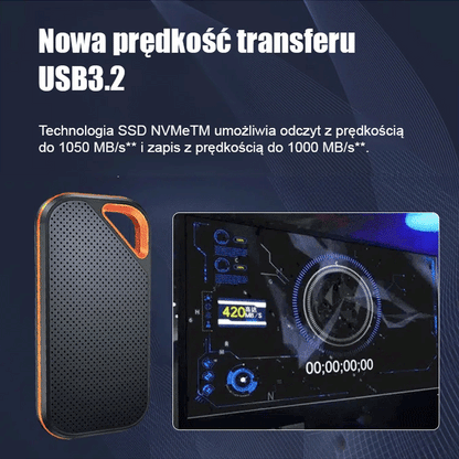 【32 TB bardzo duża pojemność】 Mobilny dysk twardy