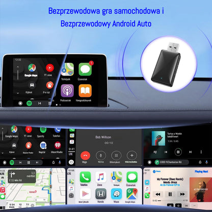 CarPlay, pamięć USB do bezprzewodowego połączenia samochodowego za pomocą Apple CarPlay i Android Auto