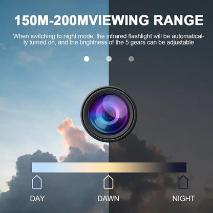 Zewnętrzna kamera HD z noktowizorem na podczerwień